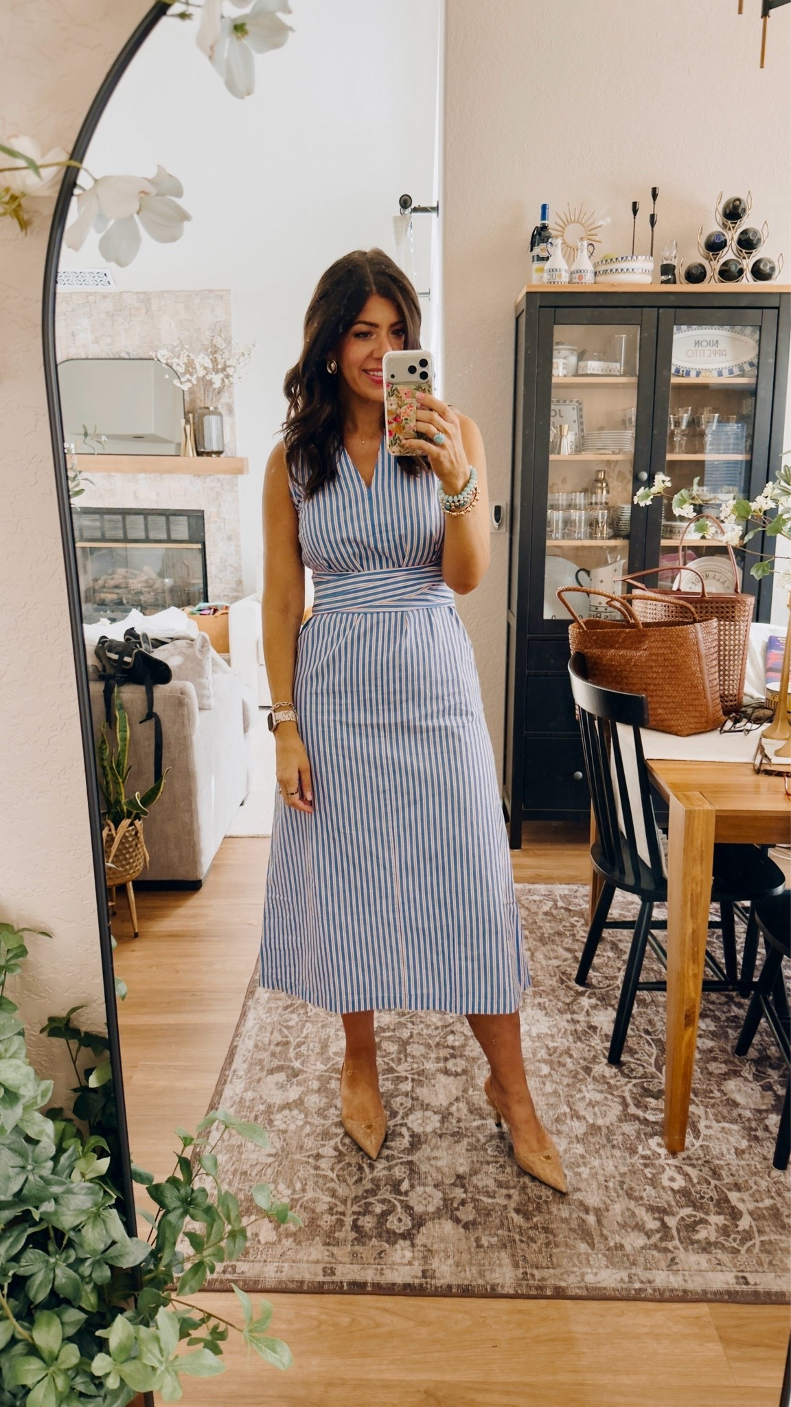 Work outfit of the day
In a medium wrap shirt dress

#LTKOver40 #LTKMidsize #LTKWorkwear