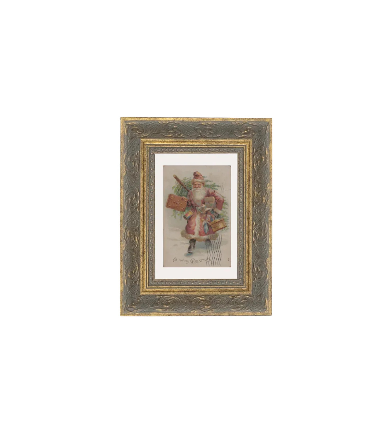 Vintage Santa, 8x10 | Cottage and Key