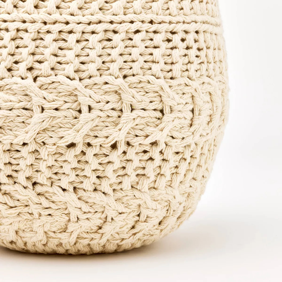 Shaped Crochet Egg Throw Pillow - Threshold™ designed with Studio McGee | Target