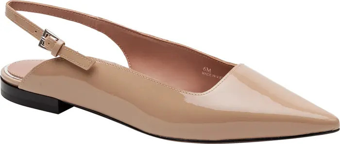 Caia Pointed Toe Slingback Flat (Women) | Nordstrom