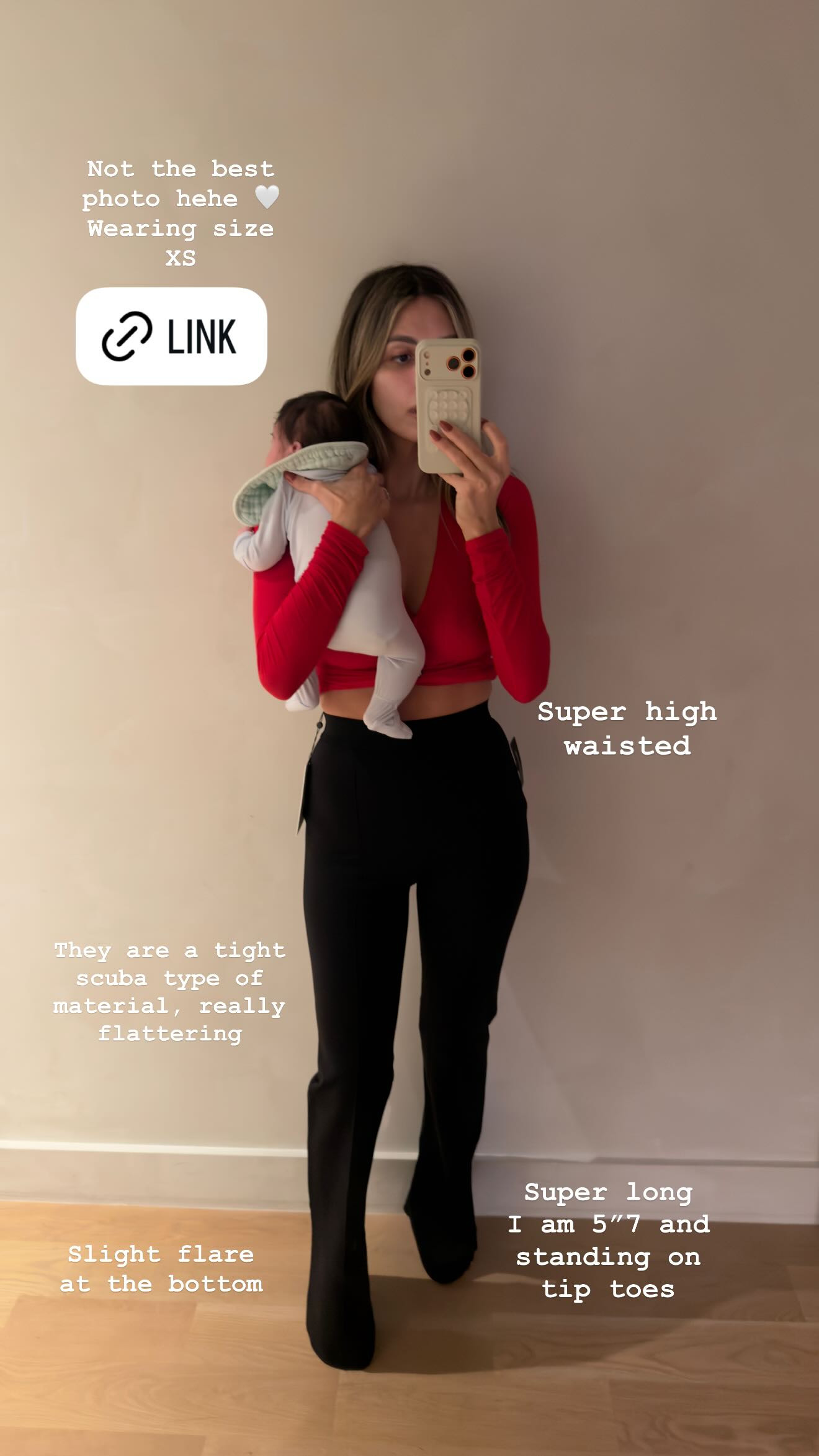 these slight flare pants are my favs! i wear size XS 

 