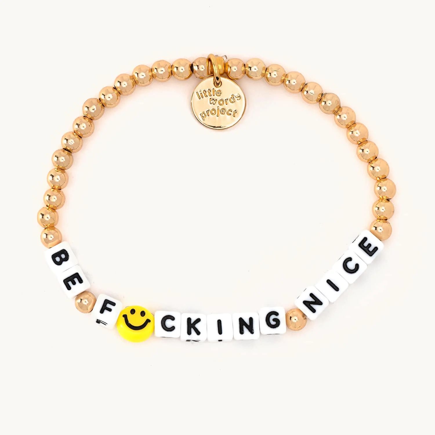 Be F*cking Nice- Gold Plated | Little Words Project