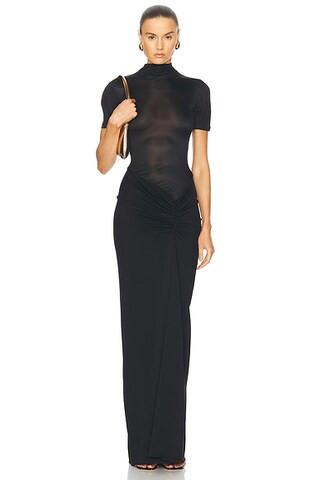 Fusion Ruched Tee Gown | FWRD 