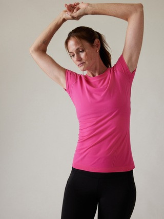 Momentum Seamless Tee | Athleta