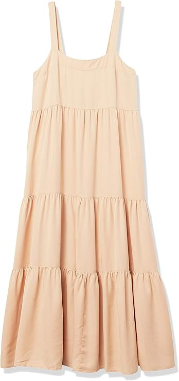The Drop Women's Britt Tiered Maxi Tent Dress | Amazon (US)