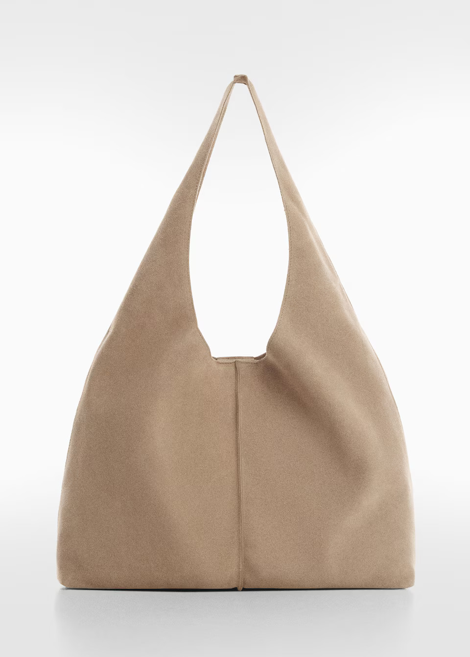 Leather shopper bag -  Women | Mango USA | MANGO (US)