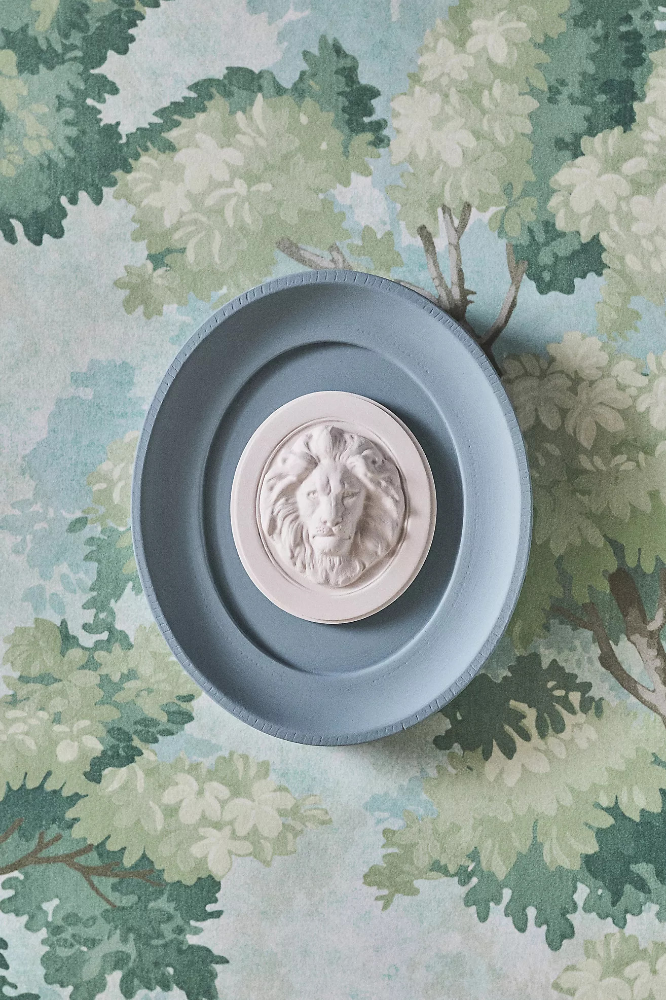 STATUETTE Blue Plaster Framed Intaglio Gallery Wall Charm | Anthropologie (US)