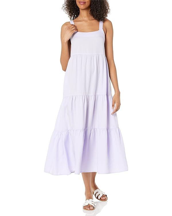 The Drop Women's Britt Tiered Maxi Tent Dress | Amazon (US)