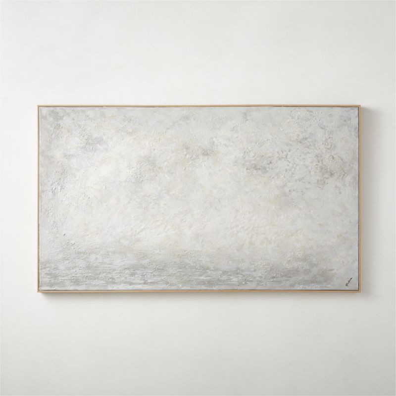 'Open' Framed Modern Wall Art 55"x32" | CB2 | CB2