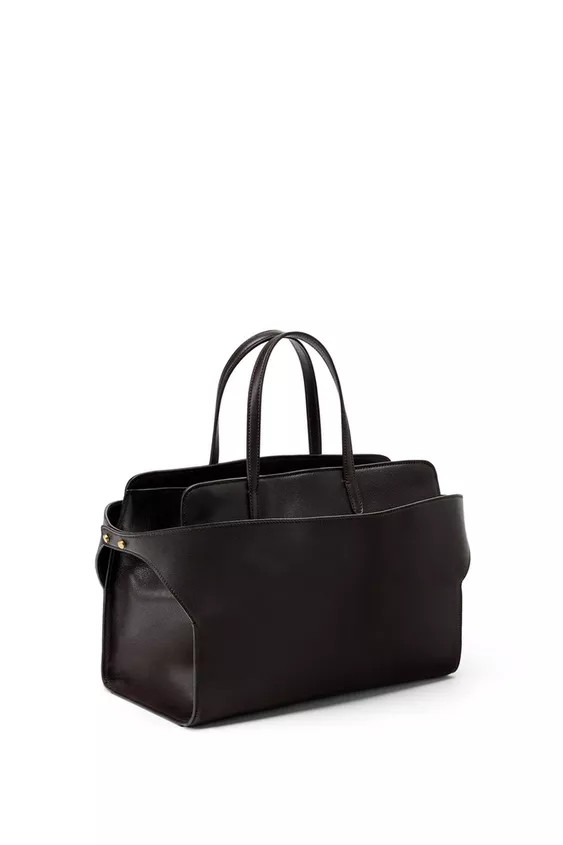 LIMITED EDITION LEATHER CITY BAG | Zara UK