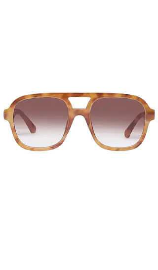 Whirlpool Sunglasses in Vintage Tort & Brown Gradient | Revolve Clothing (Global)