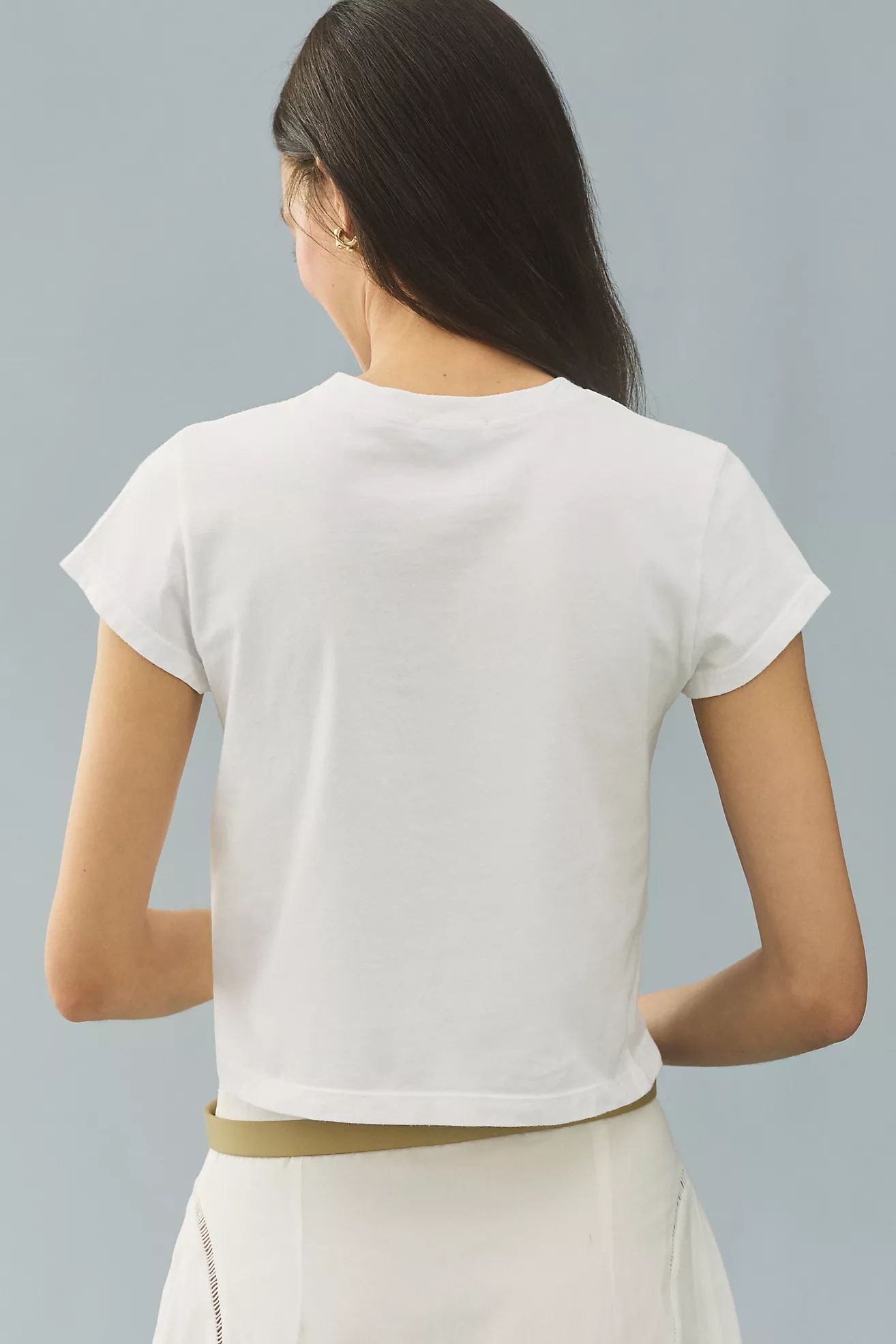 AGOLDE Adine Cropped Tee | Anthropologie (US)