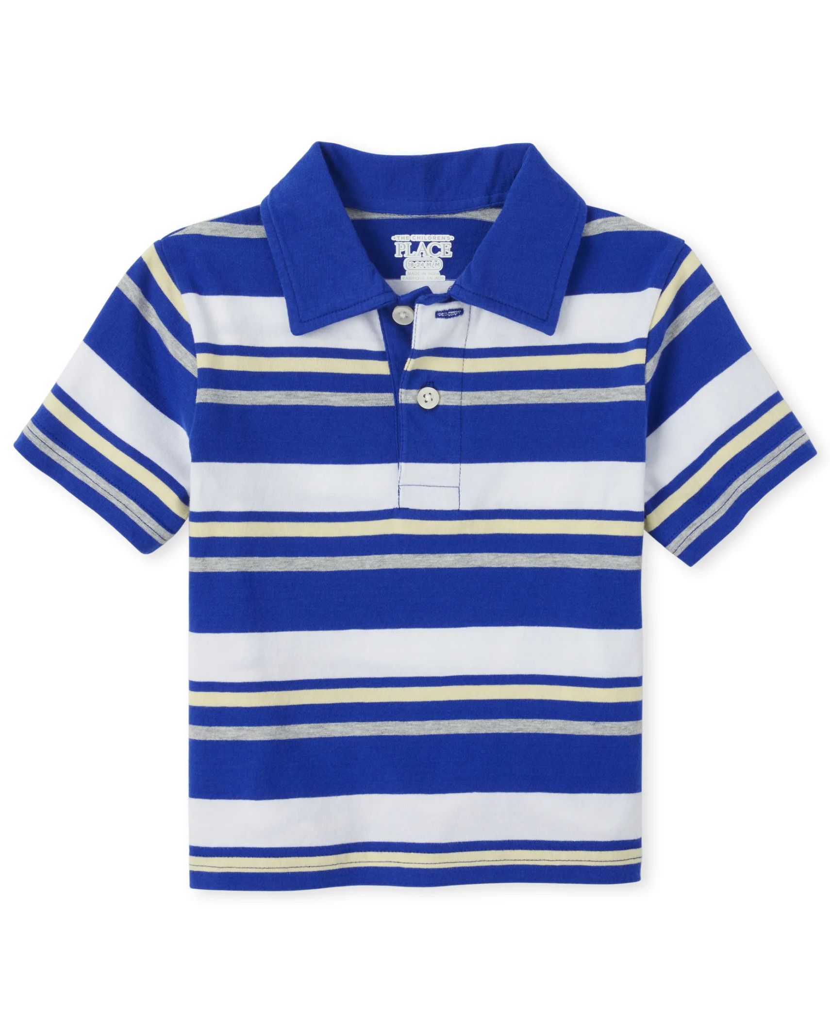 Baby And Toddler Boys Easter Short Sleeve Striped Matching Jersey Polo | The Children's Place  - ... | The Children's Place