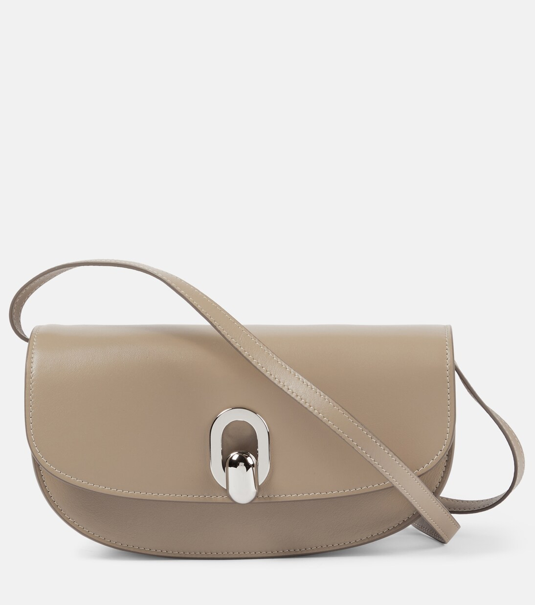 Tondo Crescent leather shoulder bag | Mytheresa (US/CA)