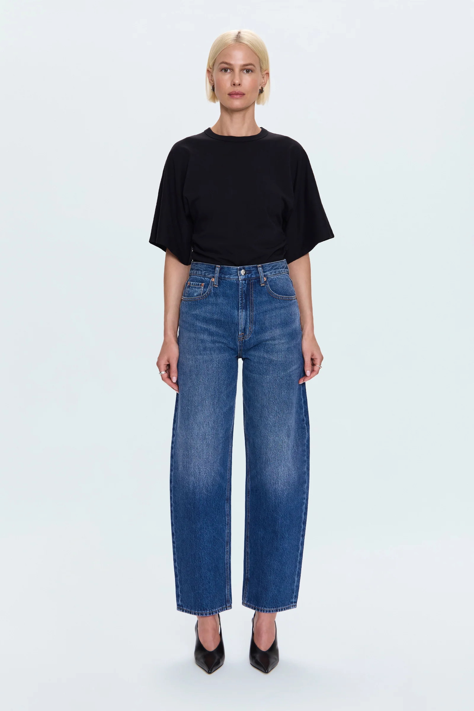 Wes High Rise Barrel Jean - Premiere | Pistola Denim