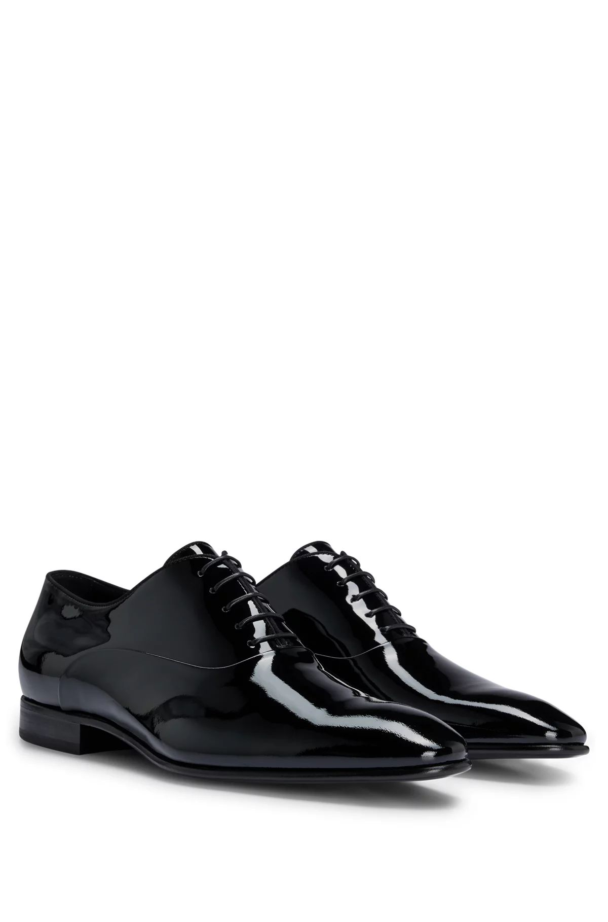 Leather Oxford shoes with leather lining | Hugo Boss (US)