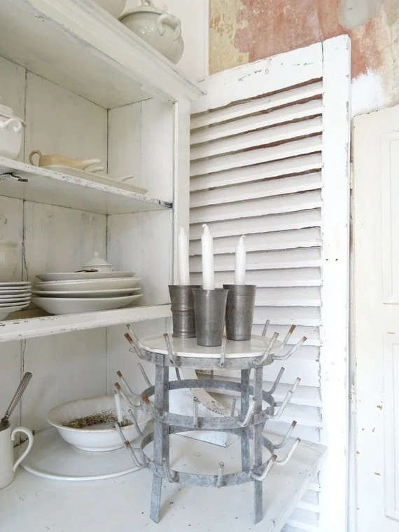 Ancient French. Bottle Stand Galvanized 25006 - Etsy | Etsy (US)