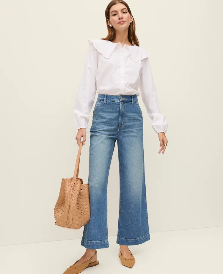 The Weekend Trouser Jean | Ann Taylor
