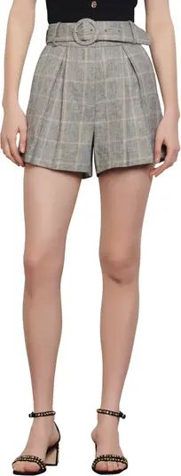 Belted Plaid Shorts | Nordstrom