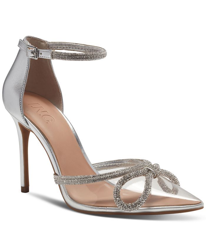 Women's Lidani Pointed-Toe Clear Vinyl Pumps, Created for Macy's | Macys (US)