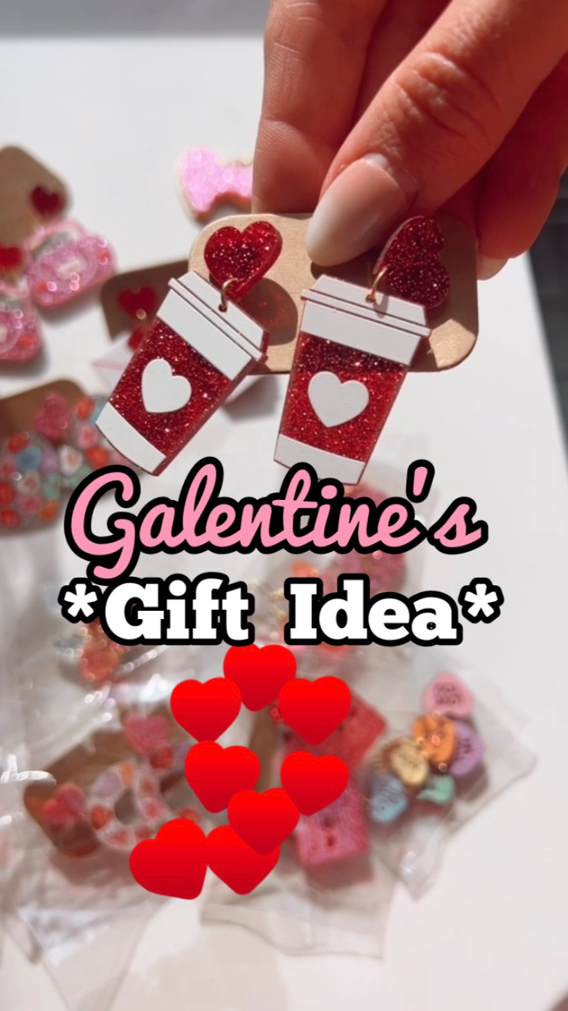 These sparkly acrylic earrings make the perfect gift for Valentine’s Day— especially if you’re looking for a Galentine‘s party favor or a Valentine’s gift for friends/coworkers!  
Valentine’s Day earrings 
Valentines decor 

#LTKSeasonal #LTKValentine #LTKKids