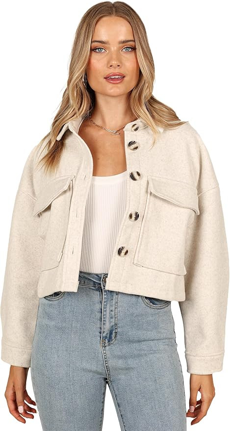 Petal & Pup Women's Liliana Double Pocket Jacket | Amazon (US)