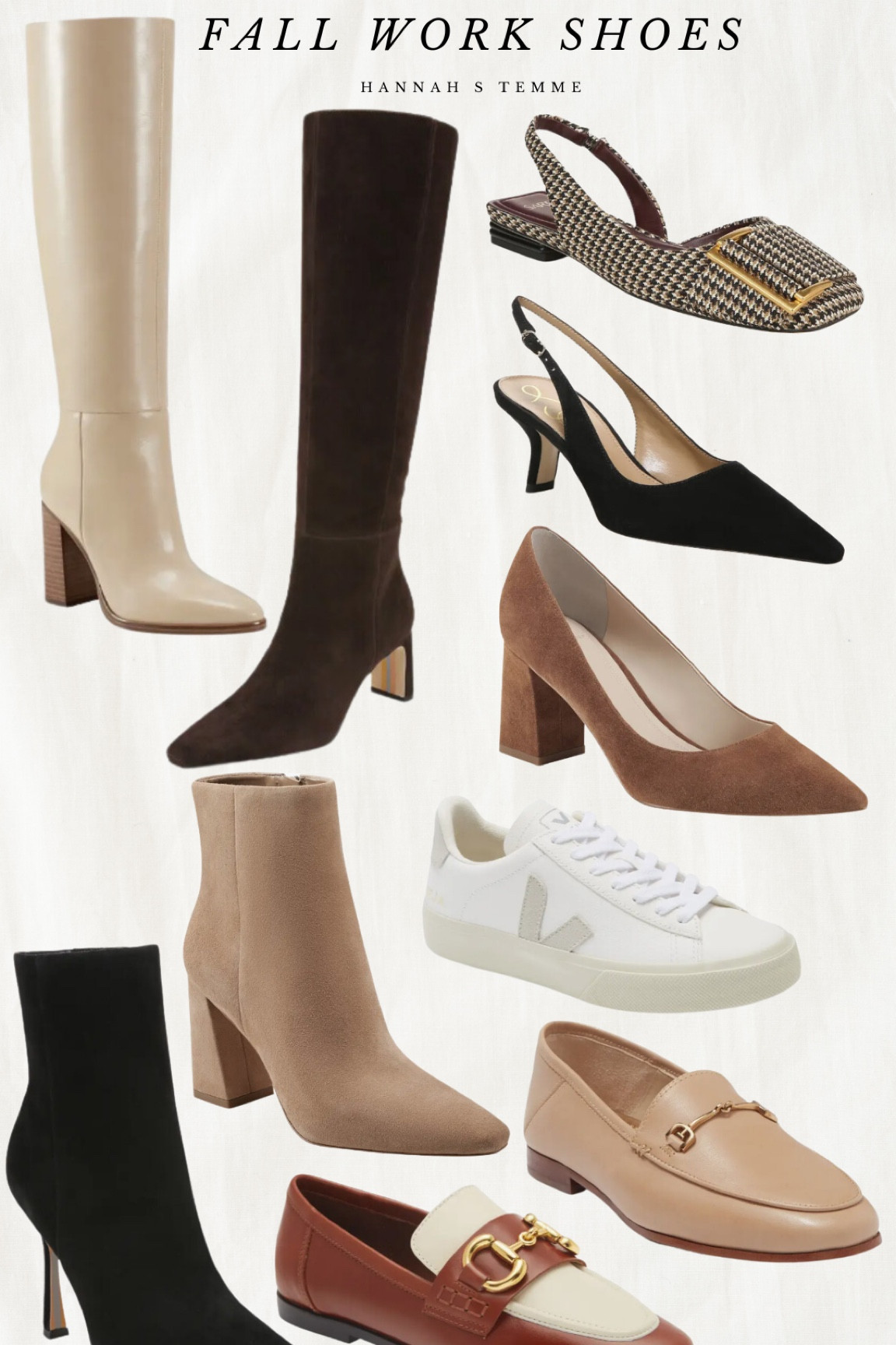 Fall work shoes🍂 These boots, booties, heels and sneakers are perfect for styling this fall at work! 

Workwear // work outfit // fall workwear // fall outfit // work shoes

#LTKshoecrush #LTKworkwear #LTKSeasonal