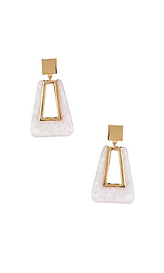 8 Other Reasons Cherub Hoops in White from Revolve.com | Revolve Clothing (Global)