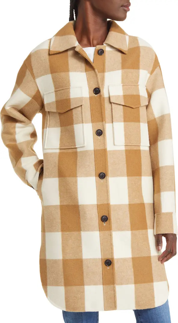 Jaro Check Wool Blend Jacket | Nordstrom