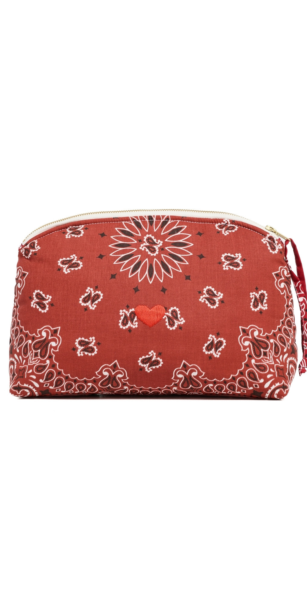 Call It By Your Name Vanity Large Toiletry Bag Vintage Red/Real Red One Size