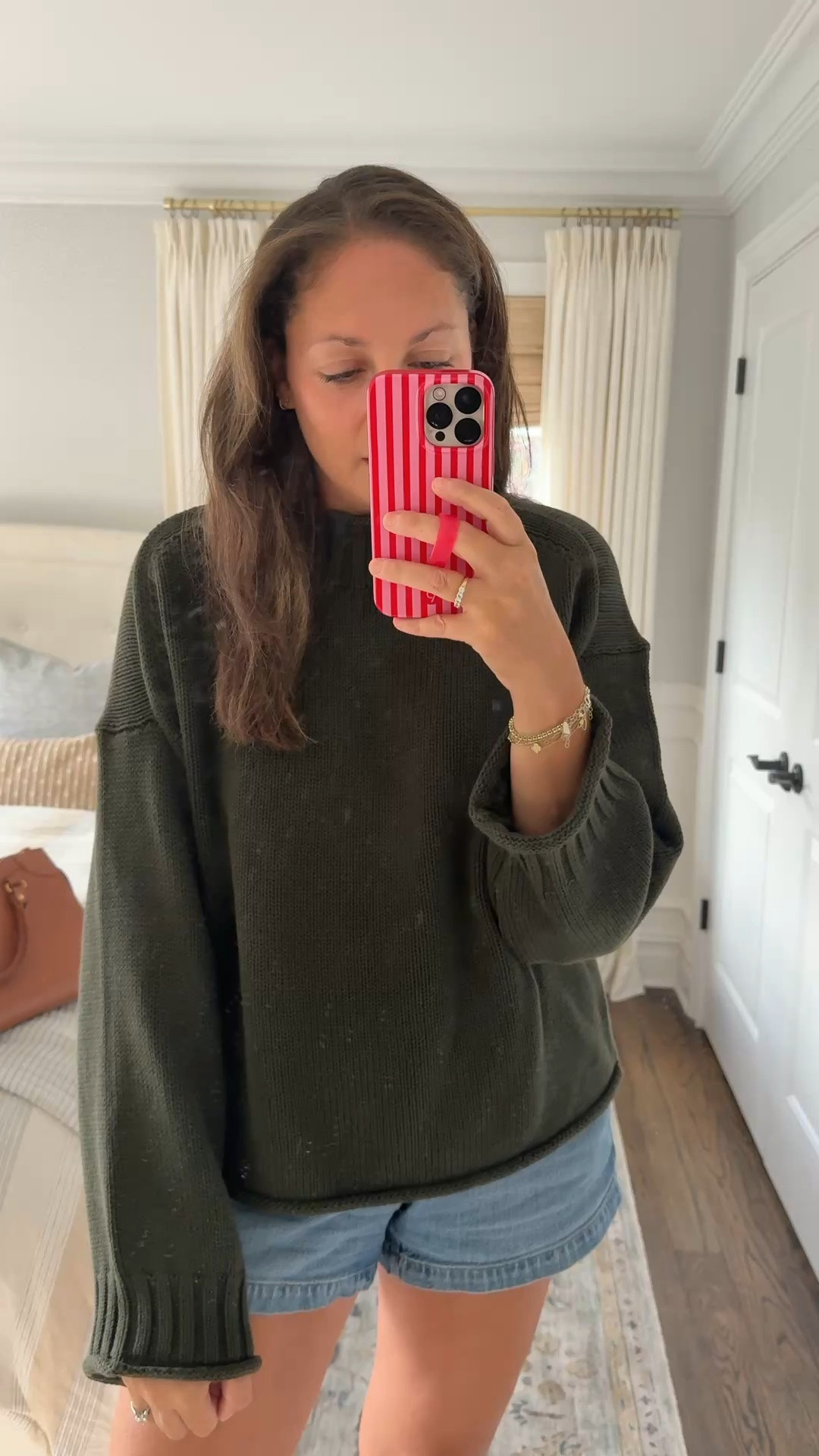 Loving this @jcrew rollneck sweater (which also comes in a cropped version and a half zip!) 

Perfect for thjs transitional weather. I sized up one size so it’s extra roomy!

#LTKmomlife #LTKootd #LTKSeasonal