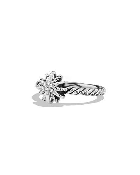 David Yurman Starburst Ring with Diamonds | Neiman Marcus