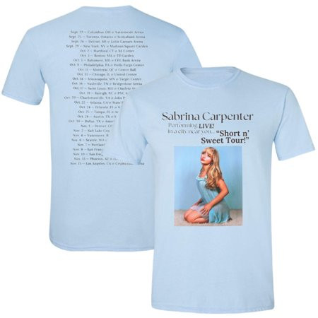 Sabrina Carpenter Short n Sweet Tour T-Shirt | Walmart (US)
