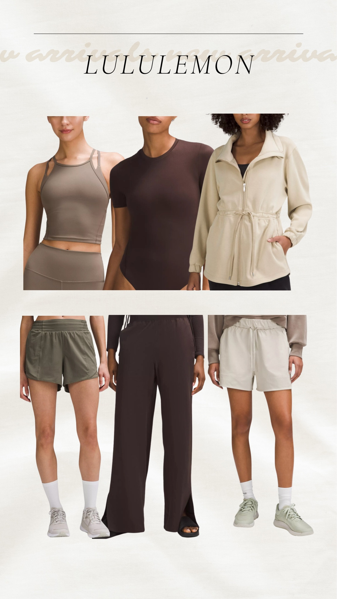 New Lululemon arrivals! 

Lululemon, new arrivals, neutral lululemon, neutral workout gear, fitness, athleisure, Maddie Duff 

#LTKfitness #LTKstyletip