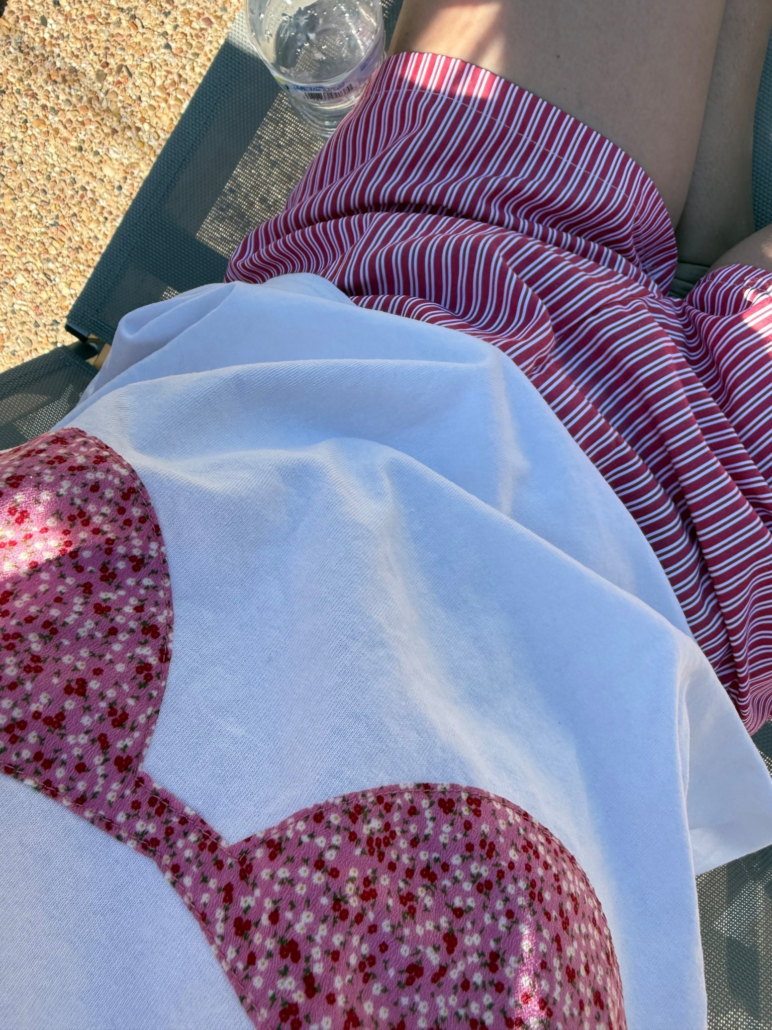 Easy summer outfit for moms ☀️ Striped lounge shorts + graphic tee = my go-to for pool days and playdates. Comfy, cute, and perfect for the 4th of July or everyday errands. #SummerOutfit #LTKStyle #MomOutfitIdeas #CasualOutfits #4thofJulyOutfit #LTKUnder50