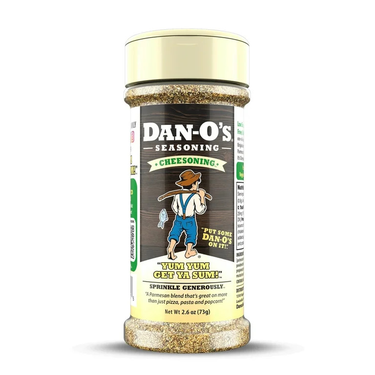 Dan-O's Cheesoning Seasoning - All-Purpose - Parmesan, Italian, Pasta Seasoning - Small bottle (2... | Walmart (US)