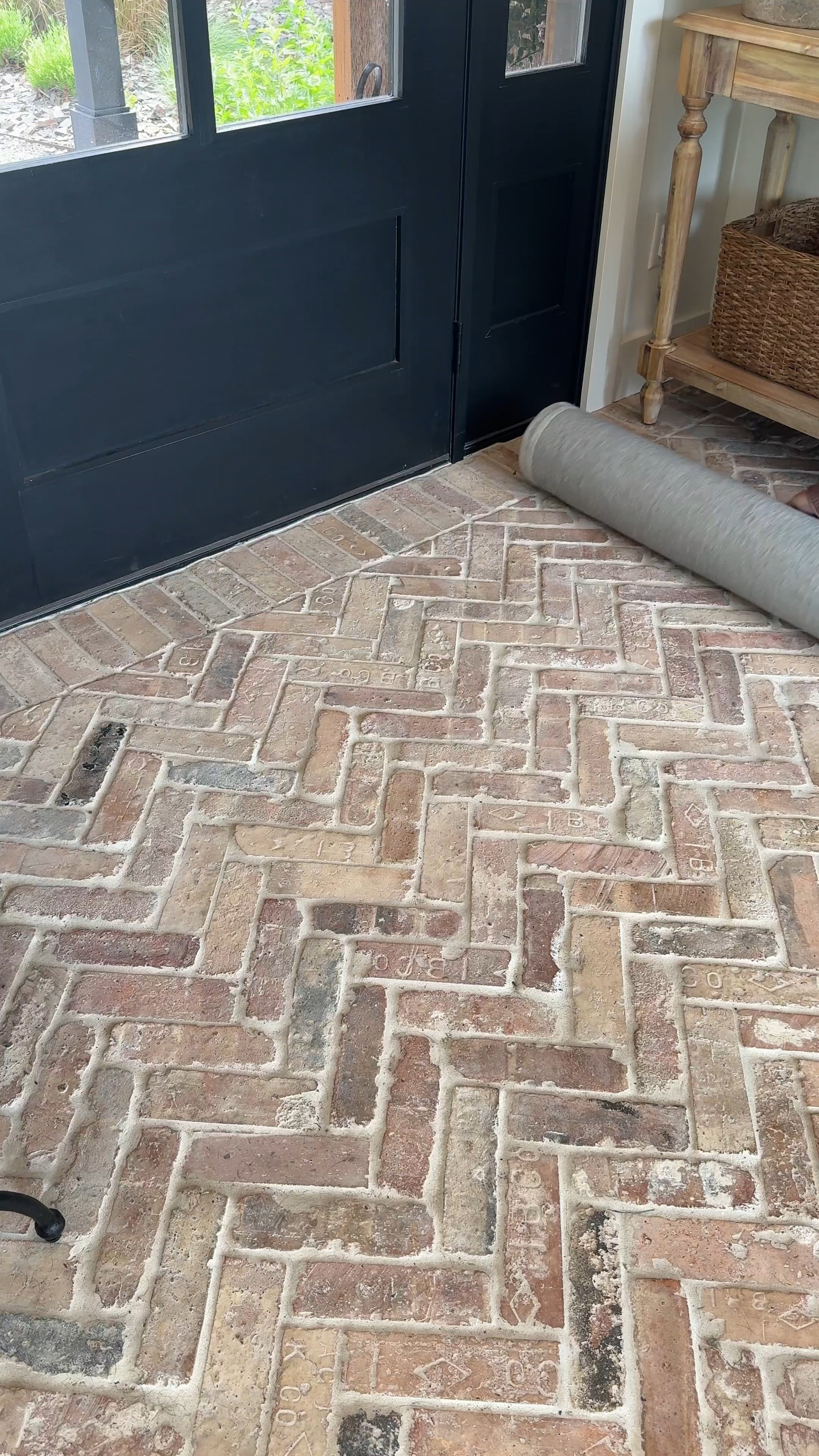I love a diamond-pattern rug because it adds interest without taking over the room. It gives you a little pattern, a little texture, and somehow makes everything sitting on top of it look better.

If you're nervous about decorating, a rug like this is an easy place to start because it works with almost everything. 

 #LTKmomlife #LTKvlog #LTKHome