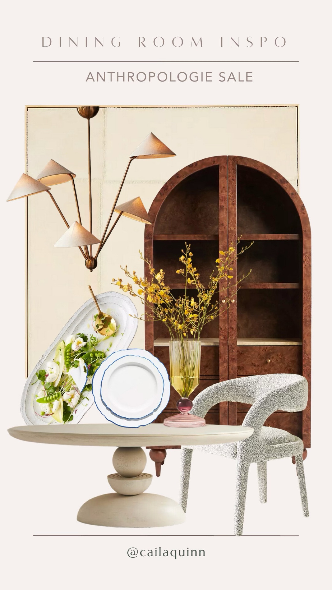 Dining Room Inspo- Anthropologie Sale

#LTKhome #LTKsalealert #LTKSeasonal