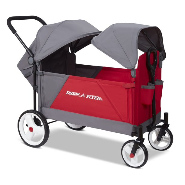 Radio Flyer, Discovery Stroll 'N Wagon with Canopies, Folding Wagon | Walmart (US)