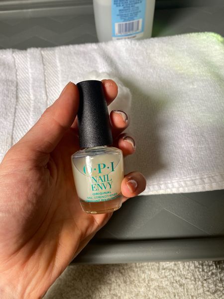 Opi Nail Envy clear nail polish I use 

#LTKbeauty #LTKfindsunder50