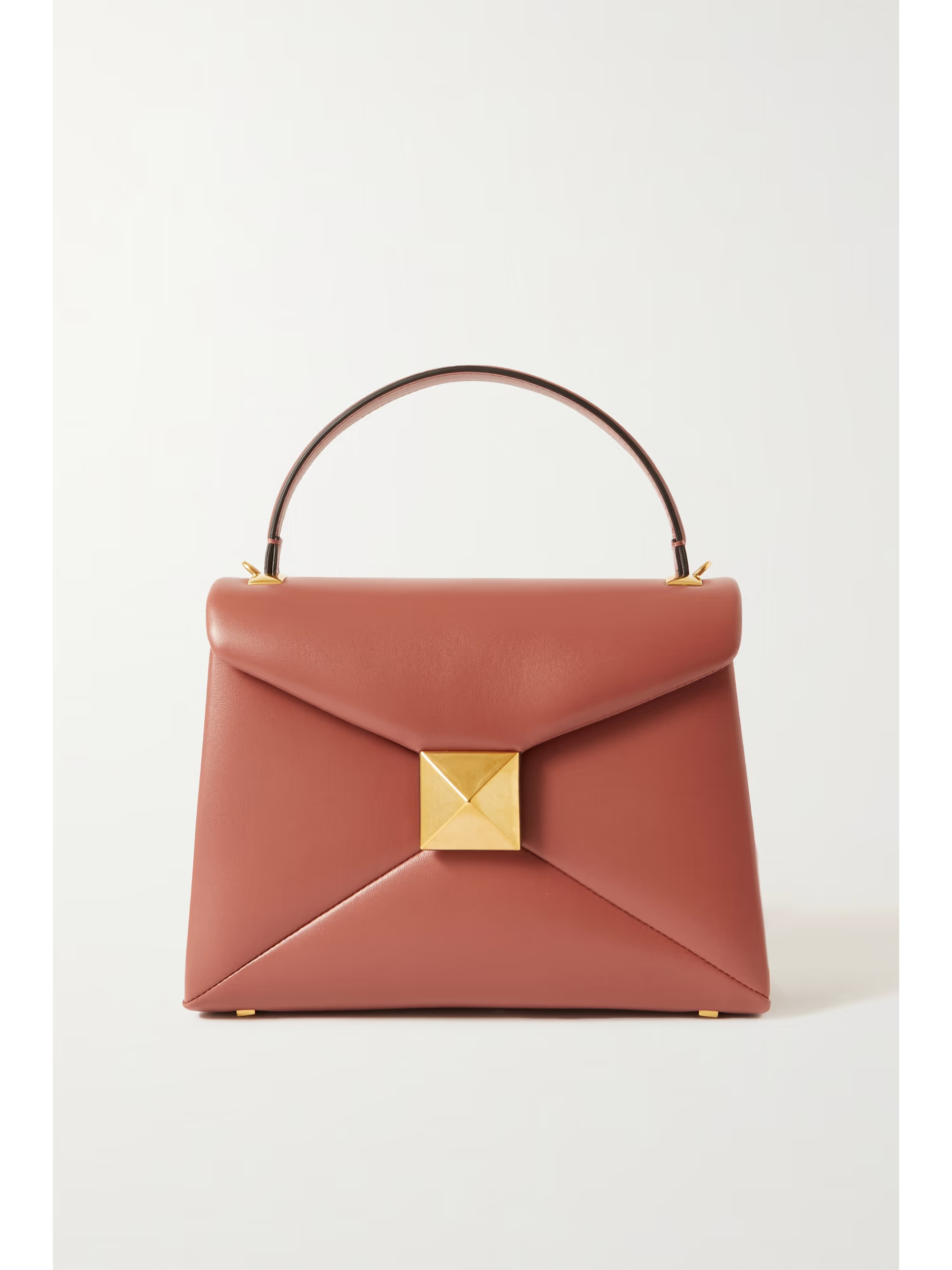 Valentino Garavani One Stud small leather tote | NET-A-PORTER (US)