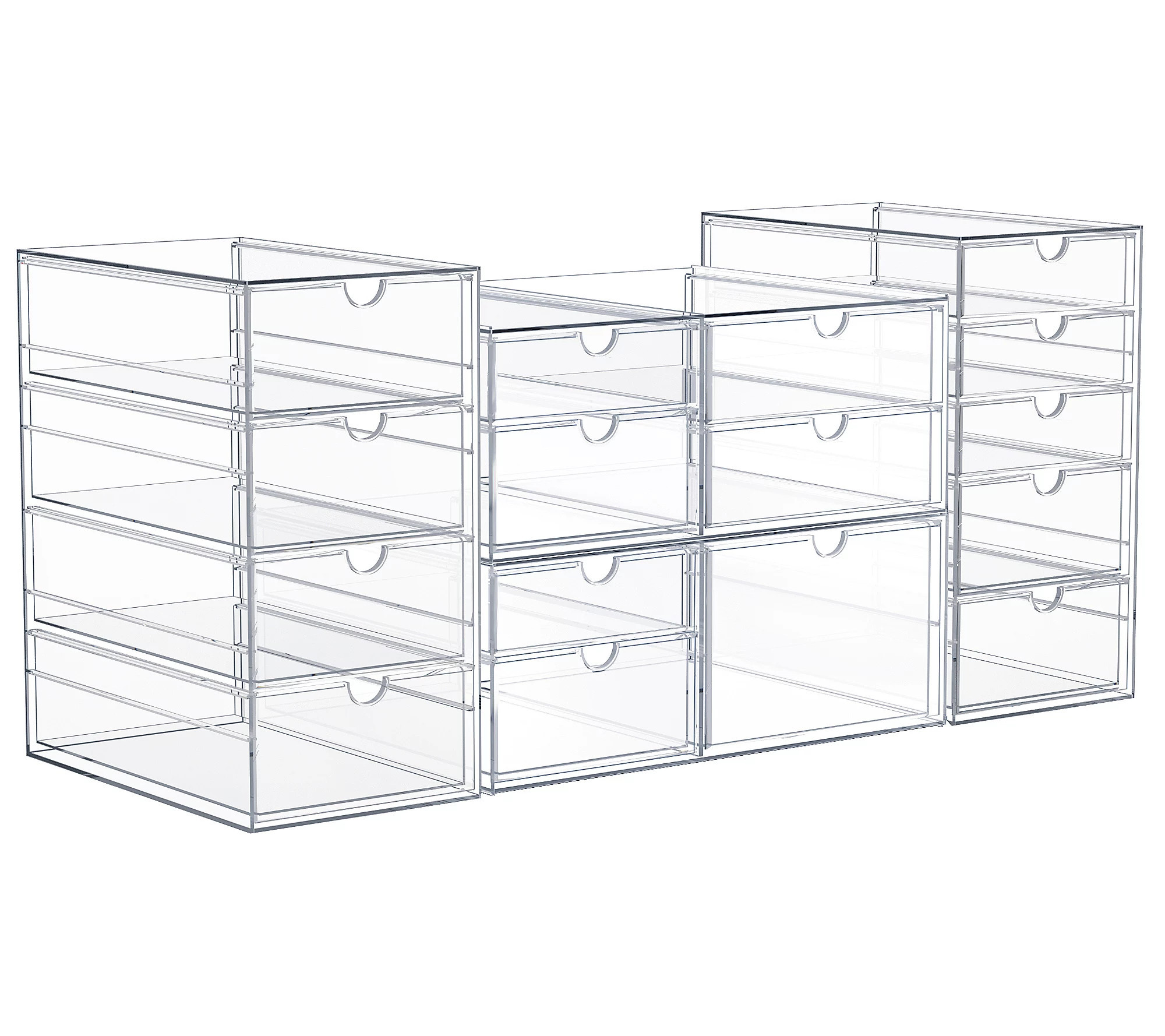 Sorbus 16-Drawer Acrylic Organizer for Makeup | QVC