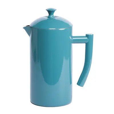 FRIELING Double-Walled Stainless Steel French Press Coffee Maker, 34 fl oz in Lagoon at Nordstrom | Nordstrom