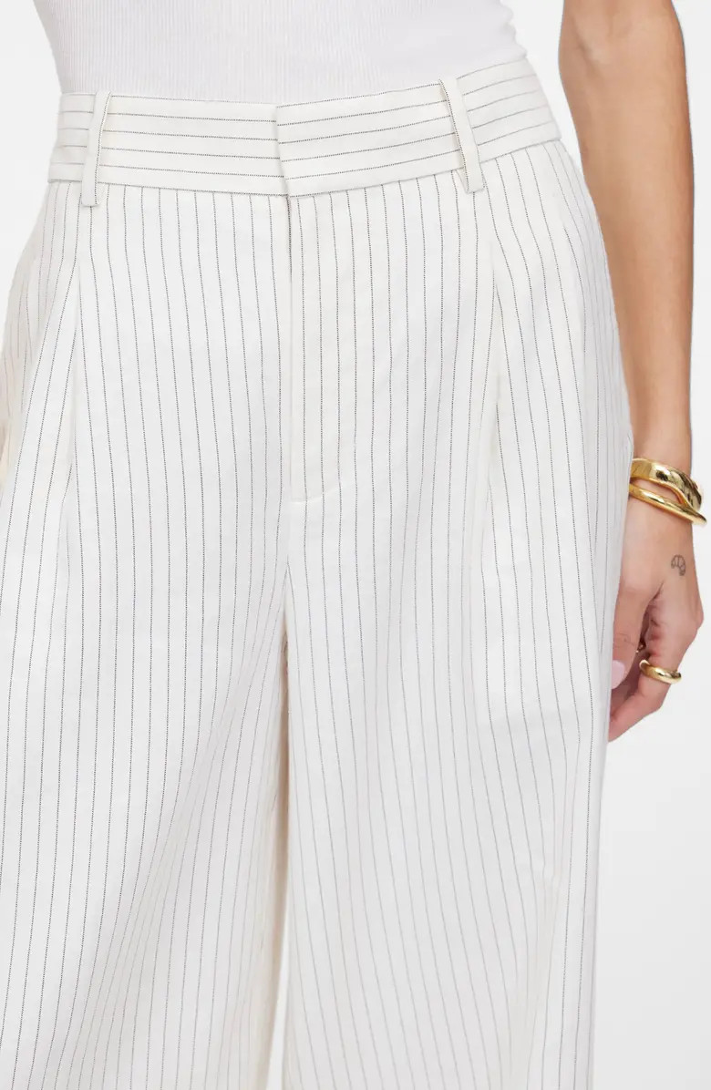 Madewell Superwide Leg Linen & Cotton Blend Pants | Nordstrom | Nordstrom