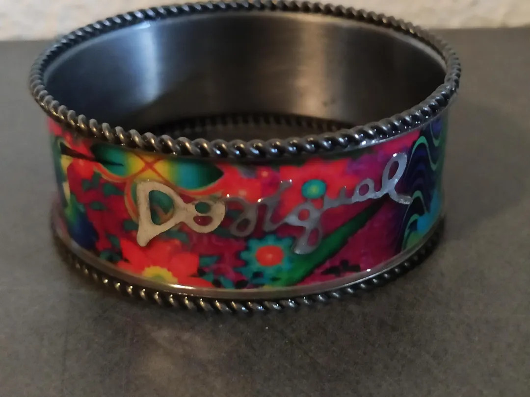 VINTAGE Desigual Bracelet 90s - Etsy Italy | Etsy (US)