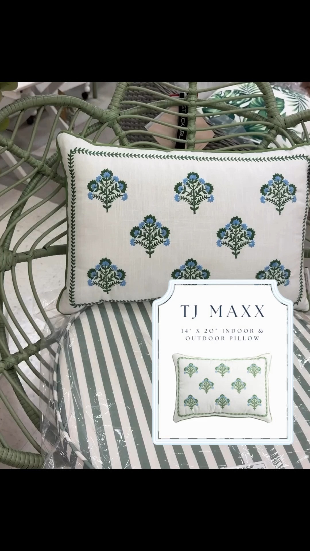 LILLIAN AUGUST FRENCH FARMHOUSE 14x20 ira floral stamp pillow

embroidered design, indoor and outdoor use, water and fade resistant • 14in L x 20in W • 
style #:1001133401

@TJ Maxx 

#LTKHome