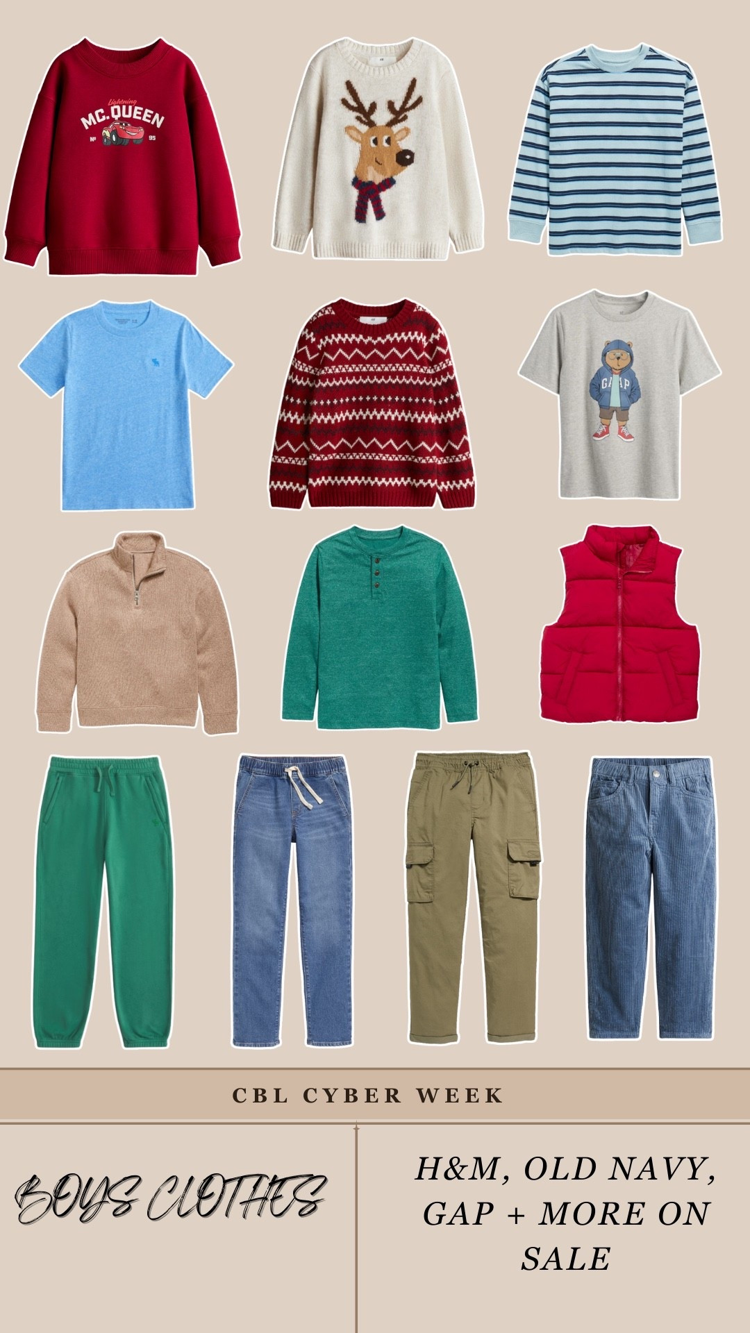 Perfect time to grab some clothes for your kiddos — some of my favorite places to shop for my boys have sales happening up to 60% off! 

#LTKCyberWeek #LTKSaleAlert #LTKKids