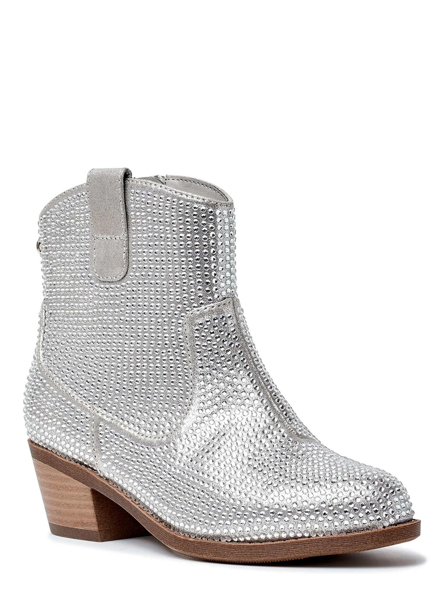 Madden NYC Little & Big Girl Rhinestone Cowgirl Boot, Sizes 13-5 | Walmart (US)