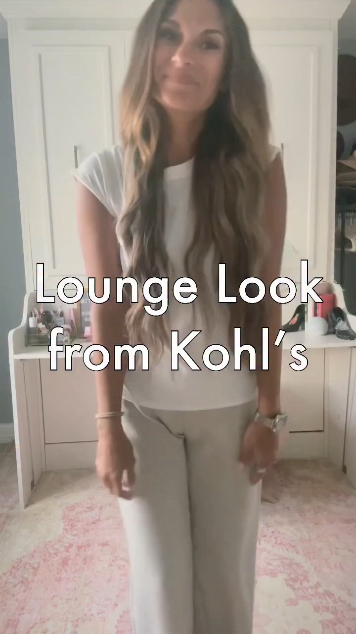 Lounge wear from Kohl’s