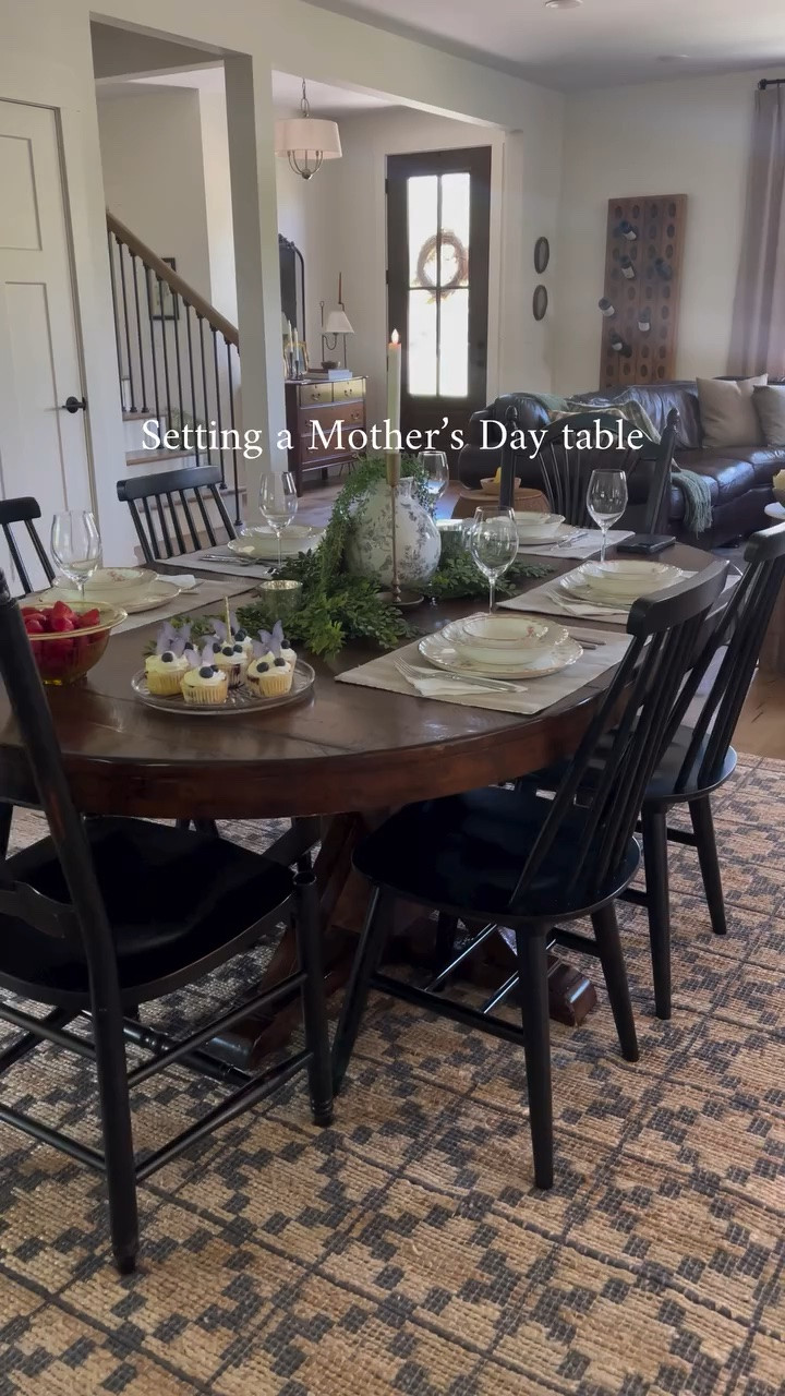 Today, we honored our family legacy by using my mother-in-law’s beautiful China and my mother’s treasured serving dishes. Placing their photos right next to the greenery centerpiece reminded us that they are always with us. A day dedicated to remembering our mothers, while celebrating the mothers that we are now. 🤍

#mothersday❤️ #inlovingmemory #vintagechina #tablescape #mothersday2026